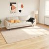 vidaXL Coureur de Tapis MARSA Cr&egrave;me 190 x 300 cm Polyester et PVC