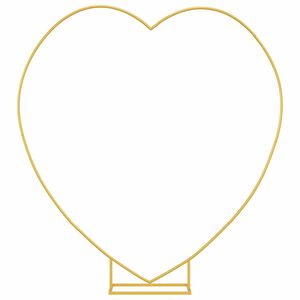 vidaXL Arche de mariage Dor&eacute; 195 x 35 x 211 cm Acier