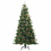 vidaXL Sapin de No&euml;l Artificiel &agrave; Branches Articul&eacute;es Vert 210 cm