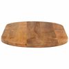 vidaXL Dessus de table 100x50x3,8 cm ovale bois massif de manguier