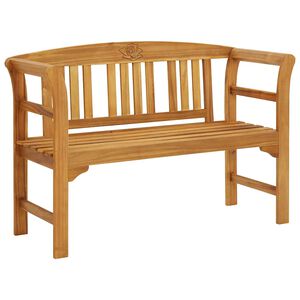 vidaXL Banc rose 1 -places 114 cm Solid acacia wood Natural