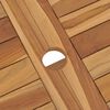 vidaXL Salon de jardin 7 pcs Bois de teck massif