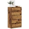 vidaXL Commode vieux bois 60x36x103 cm bois d'ing&eacute;nierie