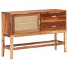vidaXL Buffet 118x30x76 cm Bois de récupération massif