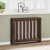 vidaXL Cache-radiateur ch&ecirc;ne marron 104x20x82 cm bois d'ing&eacute;nierie