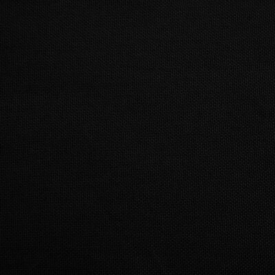 vidaXL Poussette pour chien pliante Noir 100x49x96 cm Tissu de lin