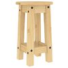 vidaXL Ensemble de bar 3 pcs bois de pin massif