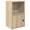 vidaXL Biblioth&egrave;que ch&ecirc;ne sonoma 31x24x52 cm bois d'ing&eacute;nierie