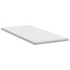 vidaXL Surmatelas Blanc 90 x 190 cm Tissu Jacquard