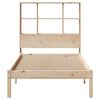 vidaXL Lit biblioth&egrave;que sans matelas 75x190 cm bois de pin massif