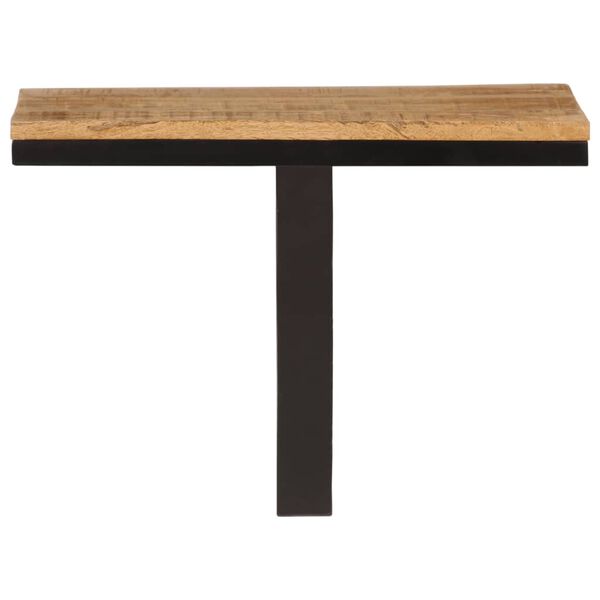 vidaXL Étagère murale 40x30x32 cm bois massif de manguier et fer