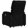 vidaXL Fauteuil inclinable Noir Similicuir