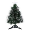 vidaXL Sapin de Noël artificiel Vert 64 cm PVC