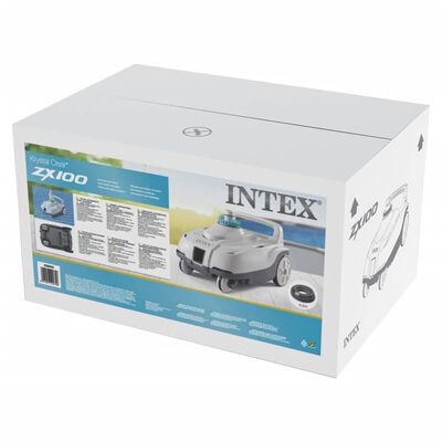 Intex Nettoyeur automatique de piscine ZX100 blanc