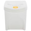 vidaXL Poubelles à ordures empilables 4 pcs Blanc 100 L Polypropylène