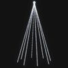 vidaXL Sapin de No&euml;l &agrave; LED Int/Ext&eacute;rieur 800 LED blanc froid 5 m
