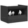 vidaXL Bo&icirc;te de Pi&egrave;ge &agrave; Balles Noir 29 x 22 x 20 cm Acier