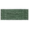 vidaXL &Eacute;cran de balcon avec feuilles vert fonc&eacute; 400x150 cm