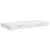 vidaXL &Eacute;tag&egrave;re Murale Marbre blanc 50 x 23 x 4 cm Bois d'ing&eacute;nierie