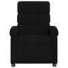vidaXL Fauteuil inclinable &eacute;lectrique Noir Tissu