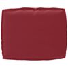 vidaXL Coussin Bordeaux 50 x 40 x 12 cm Tissu Oxford