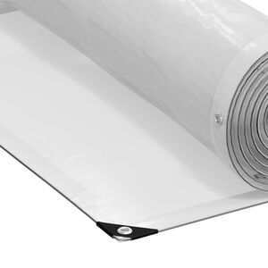 vidaXL Tarpaulin 140 gsm Translucide 1 x 2,5 m PE
