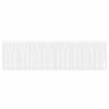 vidaXL Rideau en Dentelle Blanc 80 x 600 cm Polyester