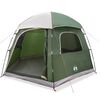 vidaXL Tente de familiale igloo 6 personnes vert imperm&eacute;able