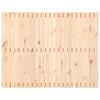 vidaXL Tête de lit murale 140x3x110 cm Bois massif de pin
