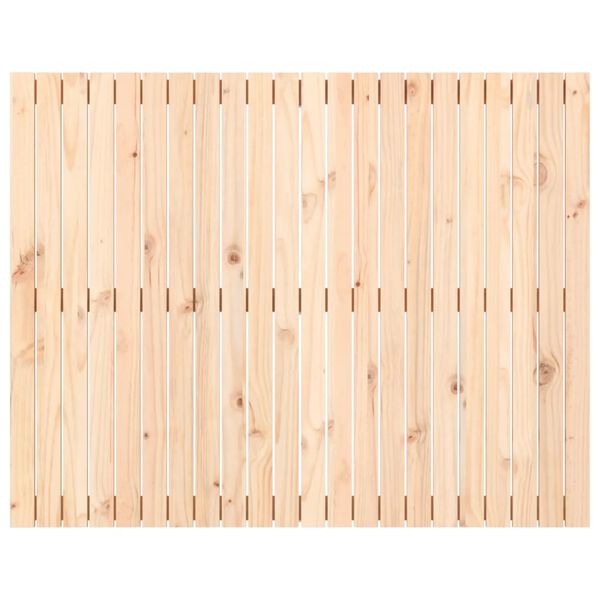 vidaXL Tête de lit murale 140x3x110 cm Bois massif de pin