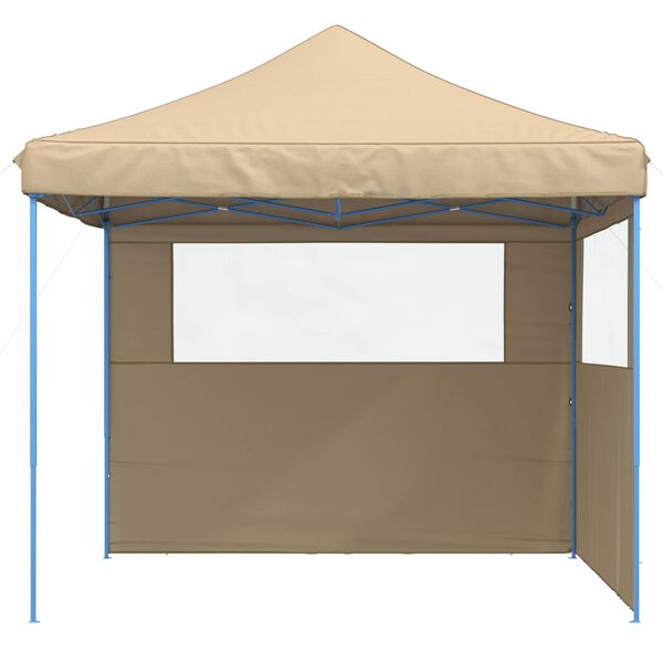vidaXL Tente de f&ecirc;te Beige 292 x 292 x 315 cm Tissu Oxford
