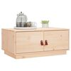 vidaXL Table basse 80x50x35 cm Bois massif de pin
