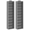 vidaXL &Eacute;tag&egrave;res suspendues de rangement 2 pcs 10 niveaux Tissu