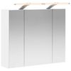 vidaXL Armoire Miroir de Salle de Bain Blanc 60 x 14,5 x 50 cm