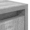 vidaXL Table de chevet murale sonoma gris 38x34x40 cm