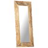 vidaXL Miroir 110x50 cm Bois de manguier massif
