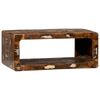 vidaXL Meuble TV 60 x 30 x 25 cm Bois massif de r&eacute;cup&eacute;ration