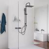 SCH&Uuml;TTE Ensemble de douche de t&ecirc;te MALLORCA noir mat