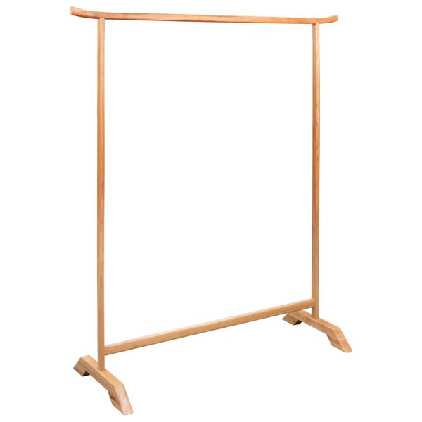 vidaXL Porte-manteau 125 x 150 cm Bois de ch&ecirc;ne massif
