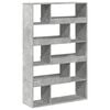 vidaXL Cloison de s&eacute;paration gris b&eacute;ton bois d'ing&eacute;nierie