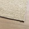 vidaXL Tapis shaggy PAMPLONA poils longs moderne dor&eacute; 80x150 cm