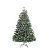 vidaXL Sapin de No&euml;l Artificiel &agrave; Branches Articul&eacute;es Vert 120 cm