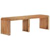 vidaXL Banc 160x38x45 cm bois massif d'acacia