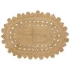 vidaXL Tapis de surface Naturel 100 x 152 cm Jute