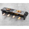 Bestron Gril &agrave; raclette ARG200BW 650 W Bois noir