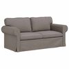 vidaXL Canap&eacute; Taupe 175 x 82 x 80 cm tissu