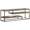 vidaXL Meuble TV 130x30x45 cm Bois de r&eacute;cup&eacute;ration massif