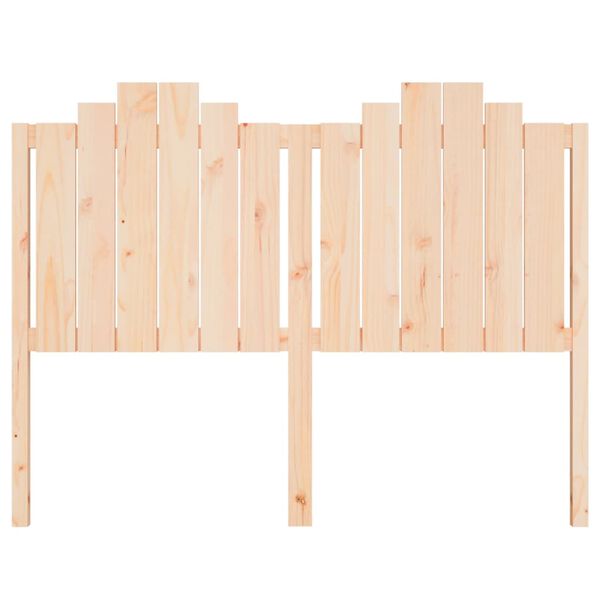 vidaXL T&ecirc;te de lit 146x4x110 cm Bois massif de pin