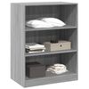 vidaXL Garde-robe sonoma gris 77x48x102 cm bois d'ing&eacute;nierie