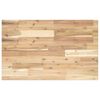 vidaXL Dessus de bureau non trait&eacute; 80x50x2 cm bois d'acacia massif